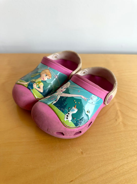 Frozen Crocs / Size 8-9 Toddler