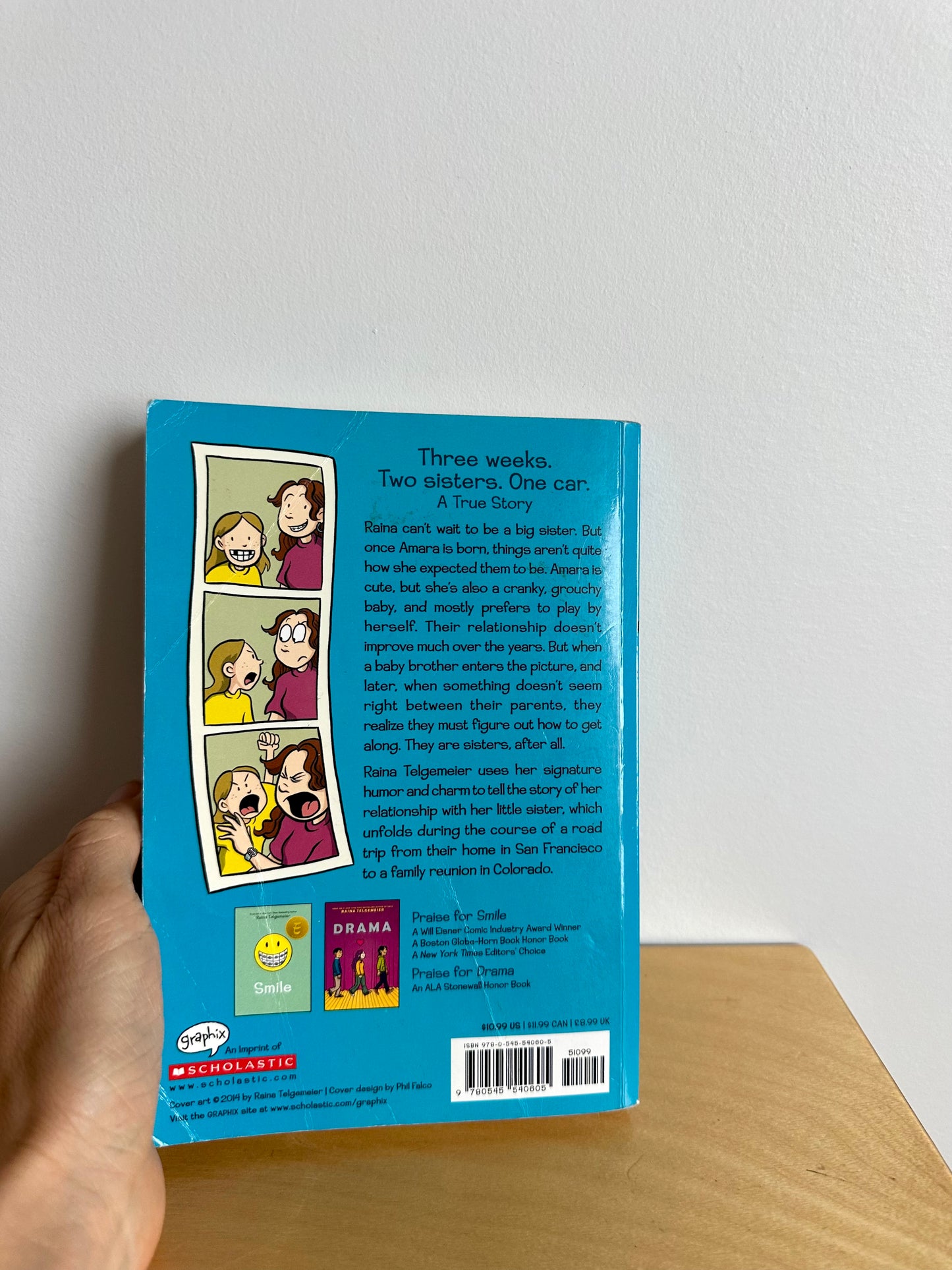 Sisters: A Graphic Novel Book / 8-12 years