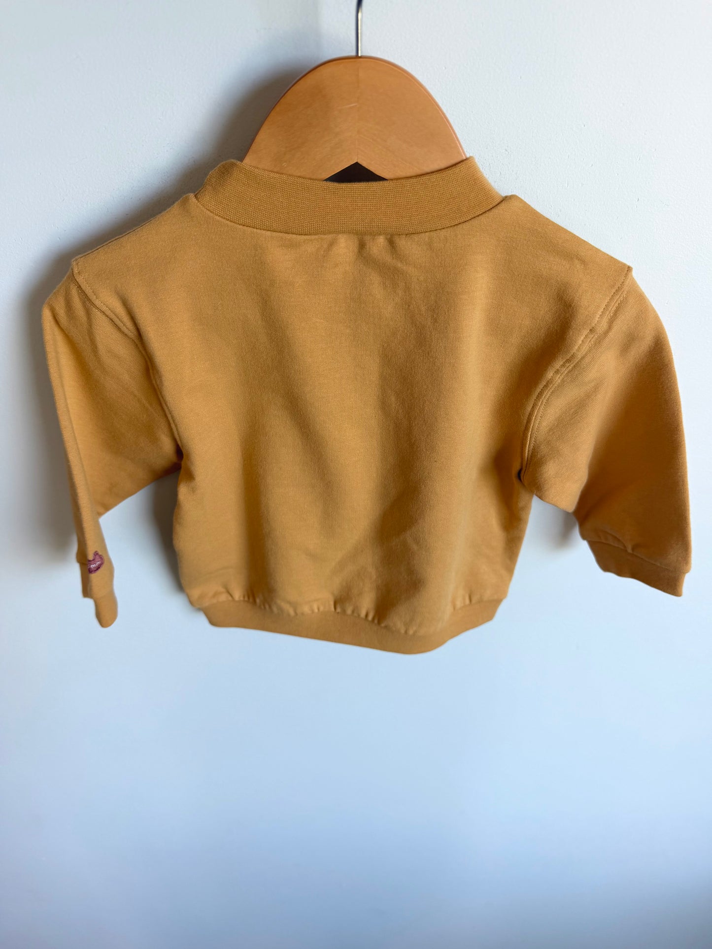 Fish Mustard Sweater (With tags) / 9-12m