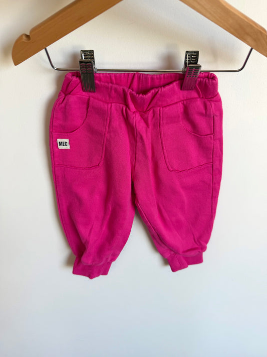 MEC Pink Tapered Pants / 6m