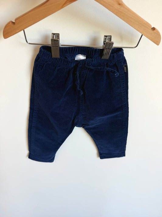 Bonds Navy Drop Pants / 3-6m
