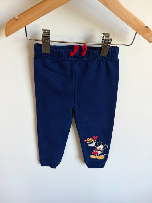 Mickey Mouse Navy Sweatpants / 18m