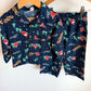 Christmas Navy Believe Pj's / 2T