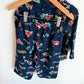 Christmas Navy Believe Pj's / 2T