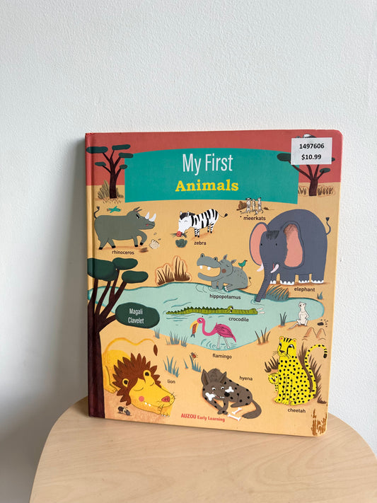 My First Animals Large Board Book (No Shipping)