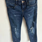 Distressed Super Skinny Jeans / 9-10 years
