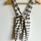 Striped Suspender Pants / 9-12m