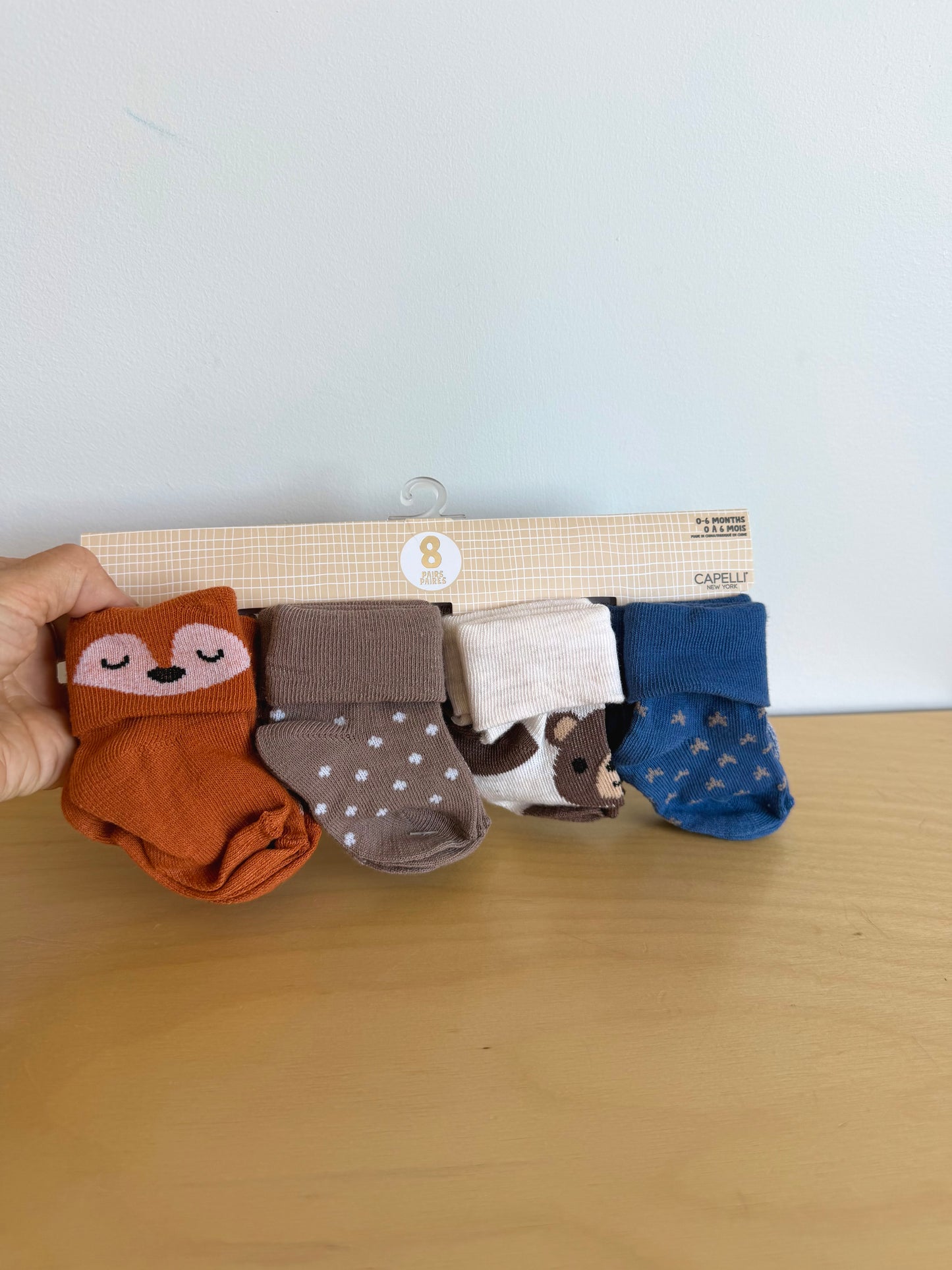 Socks 8 Pairs (With tags) / 0-6m