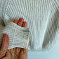 White Knit Sweater (PLAY) / 2-3T (No Shipping)