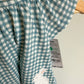 Gingham Bunny Top (With Tags) / 3-6m