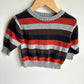 Crew Neck Striped Sweater / 12-18m