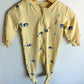 Organic Cotton Yellow Trailer Print Sleeper / 9m