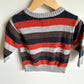 Crew Neck Striped Sweater / 12-18m