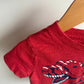 Red T-Rex Roar T-Shirt / 18-24m