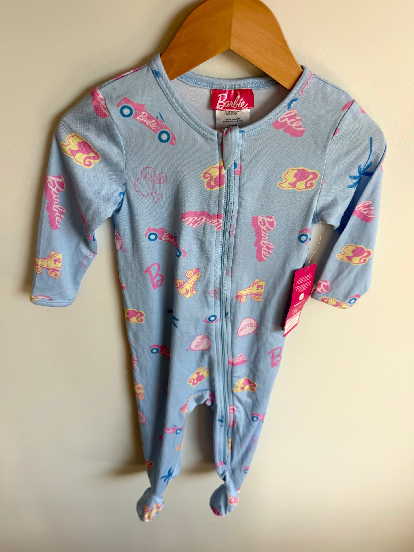 Barbie Roller Skate Sleeper (With tags) / 12-18m