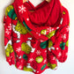 Grinch Red Hood Fleece Sweater / 4-5T