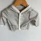 White Stripe Hoodie / 6m