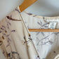 H&M Cream Floral Maternity Dress / Medium