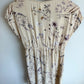 H&M Cream Floral Maternity Dress / Medium