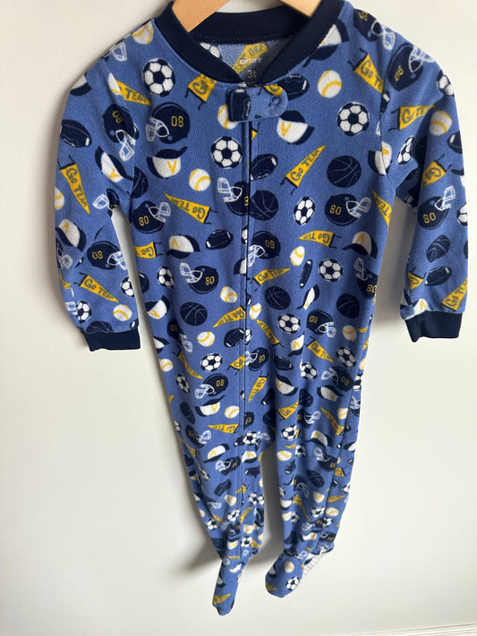 Go Team Fleece Sleeper / 3T