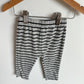 Grey + Black Striped Pants / 9m