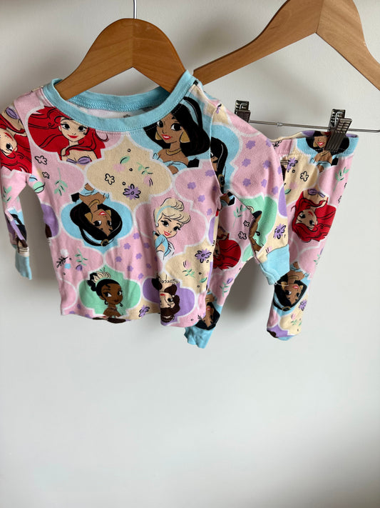 Disney Princess PJ Set / 12m