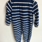 Football Striped Footed Sleeper / 3T