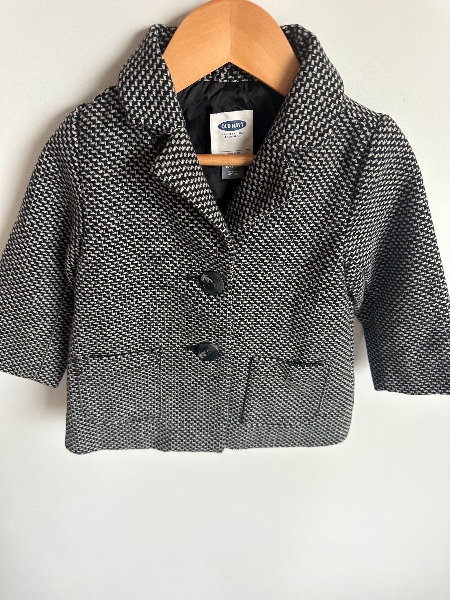 Formal Tweed Coat / 18-24m