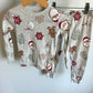Santa Milk + Cookies PJ Set / 2-3T