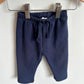 Gap Fleece Navy Joggers / 3-6m