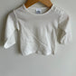 White Long Sleeve / 3-6m