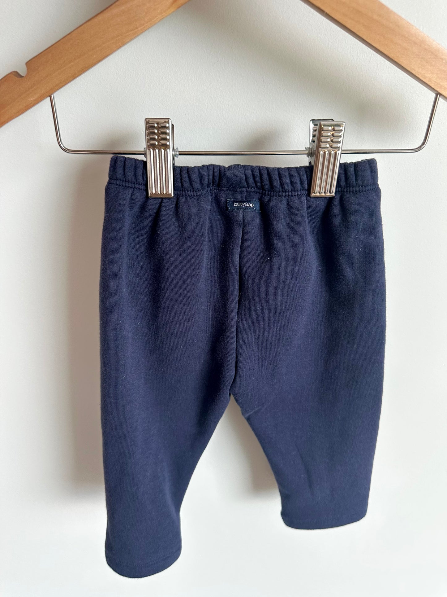 Gap Fleece Navy Joggers / 3-6m