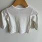 White Long Sleeve / 3-6m