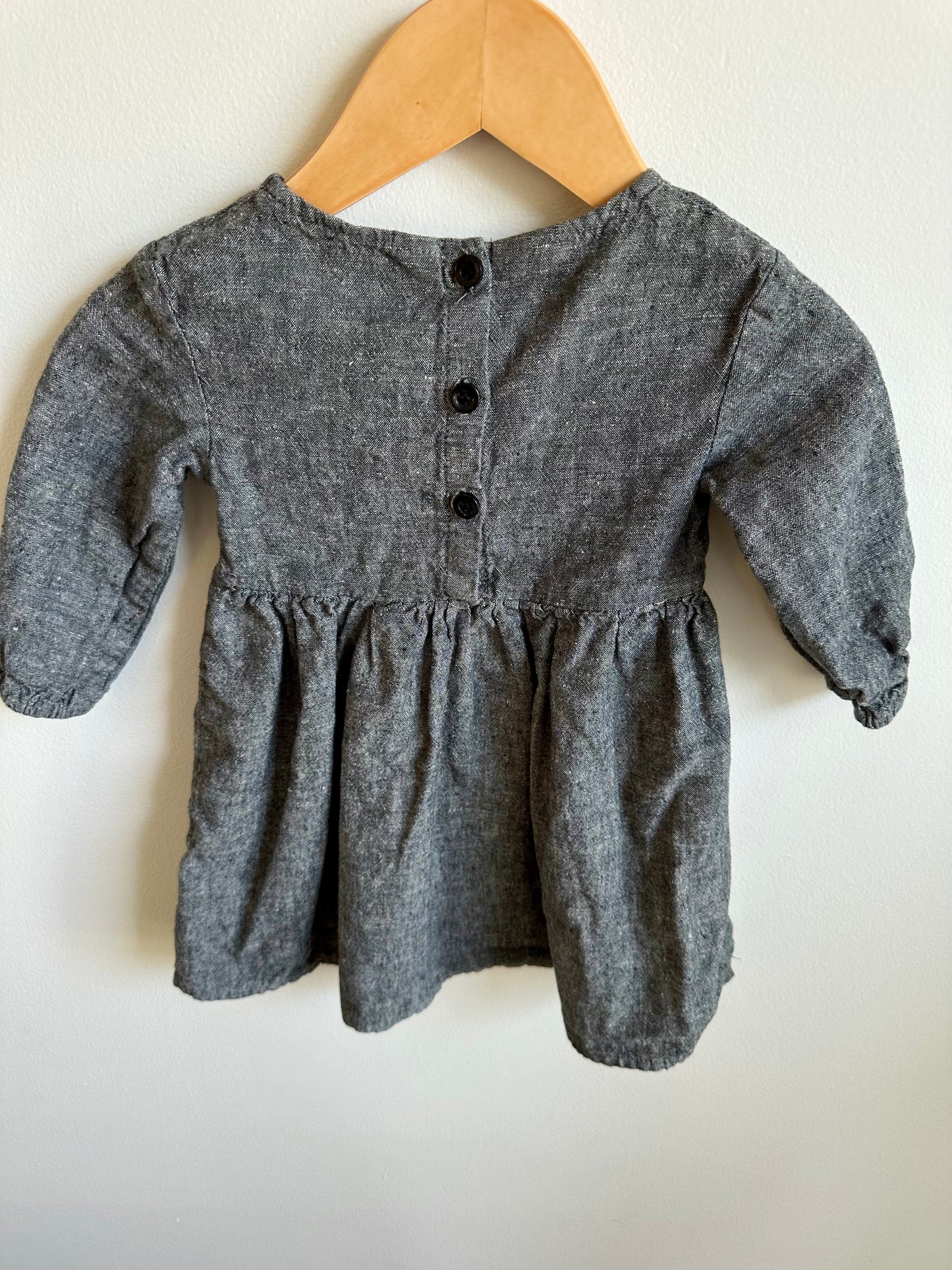 VonBon Grey Dress / 12-18m