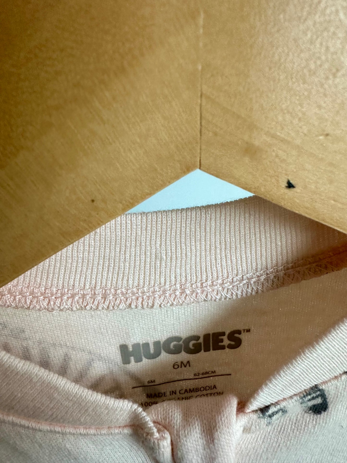 Zebra Pink Sleeper (With Tags) / 6m