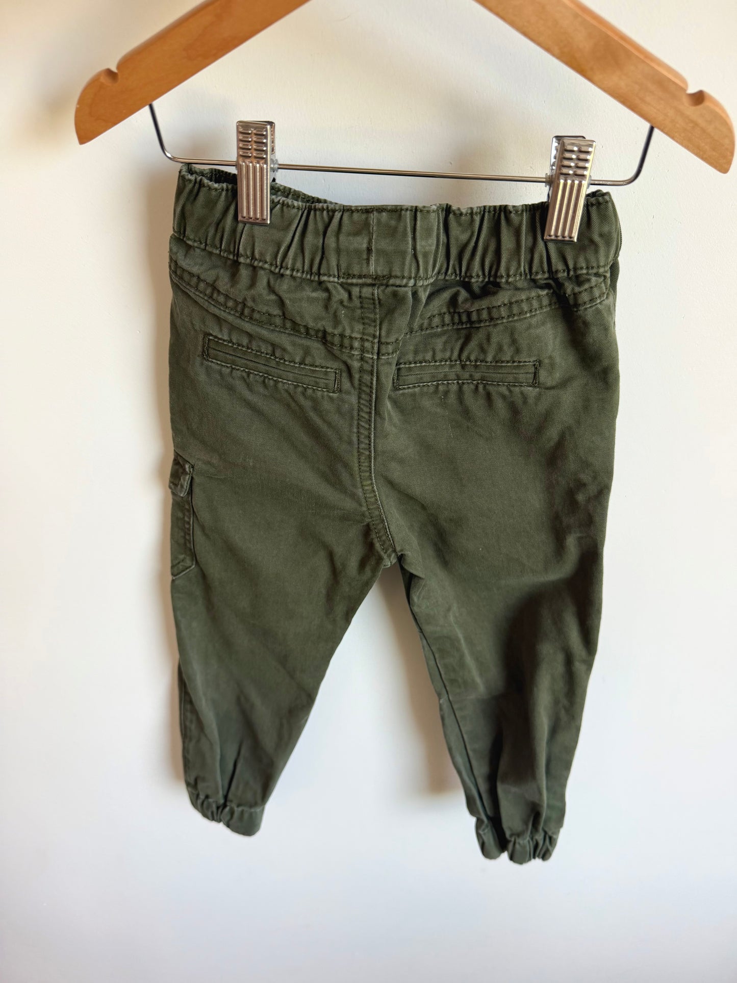 Olive Tapered Pants / 3T