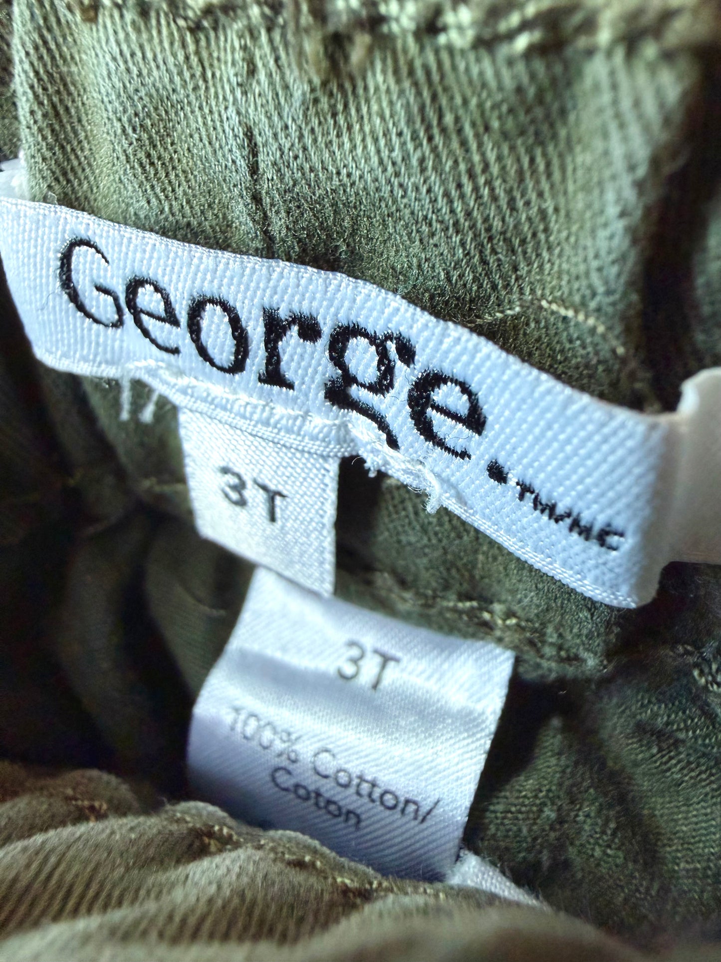 Olive Tapered Pants / 3T