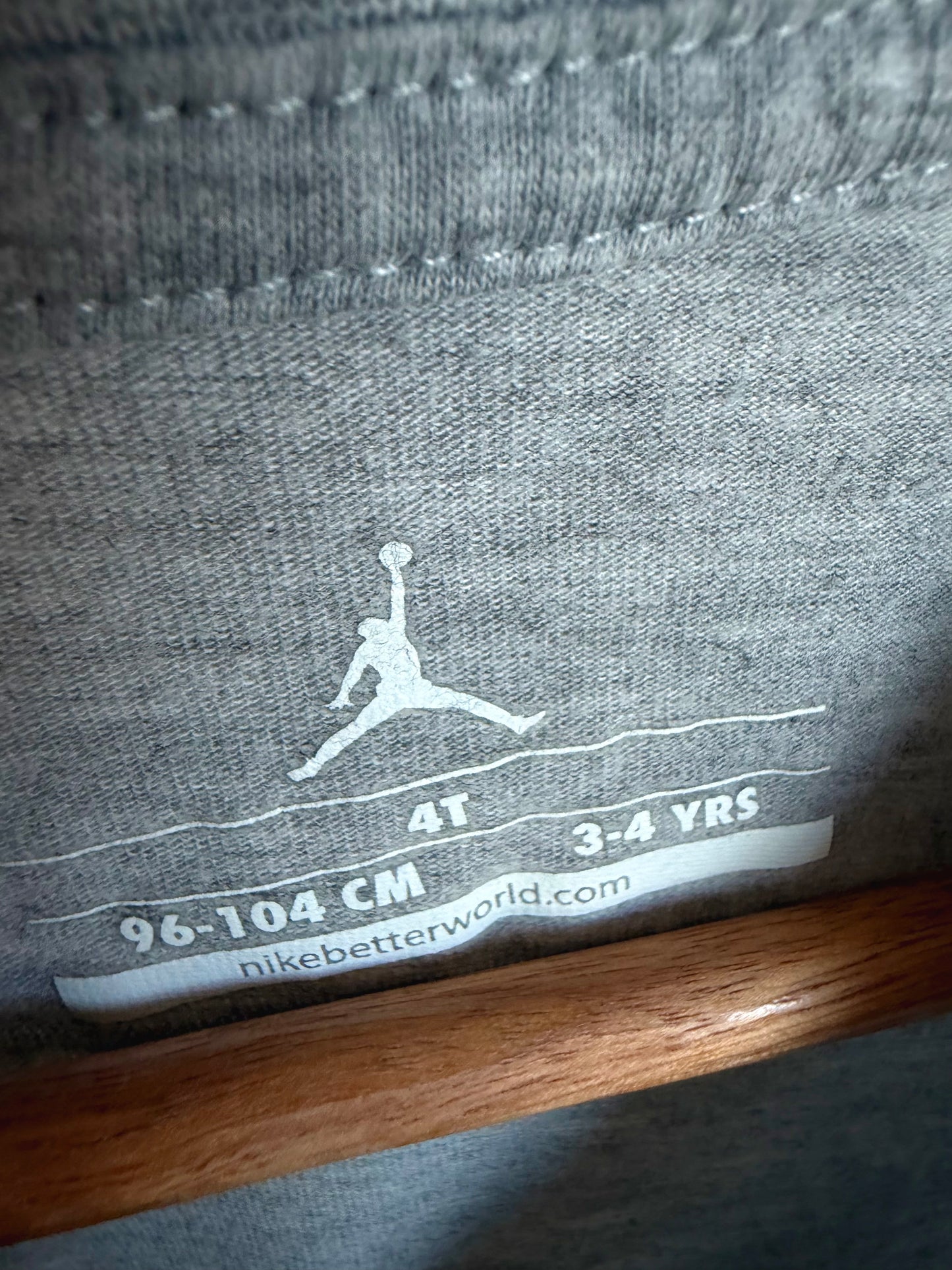 Air Jordan Grey T-Shirt / 3-4T