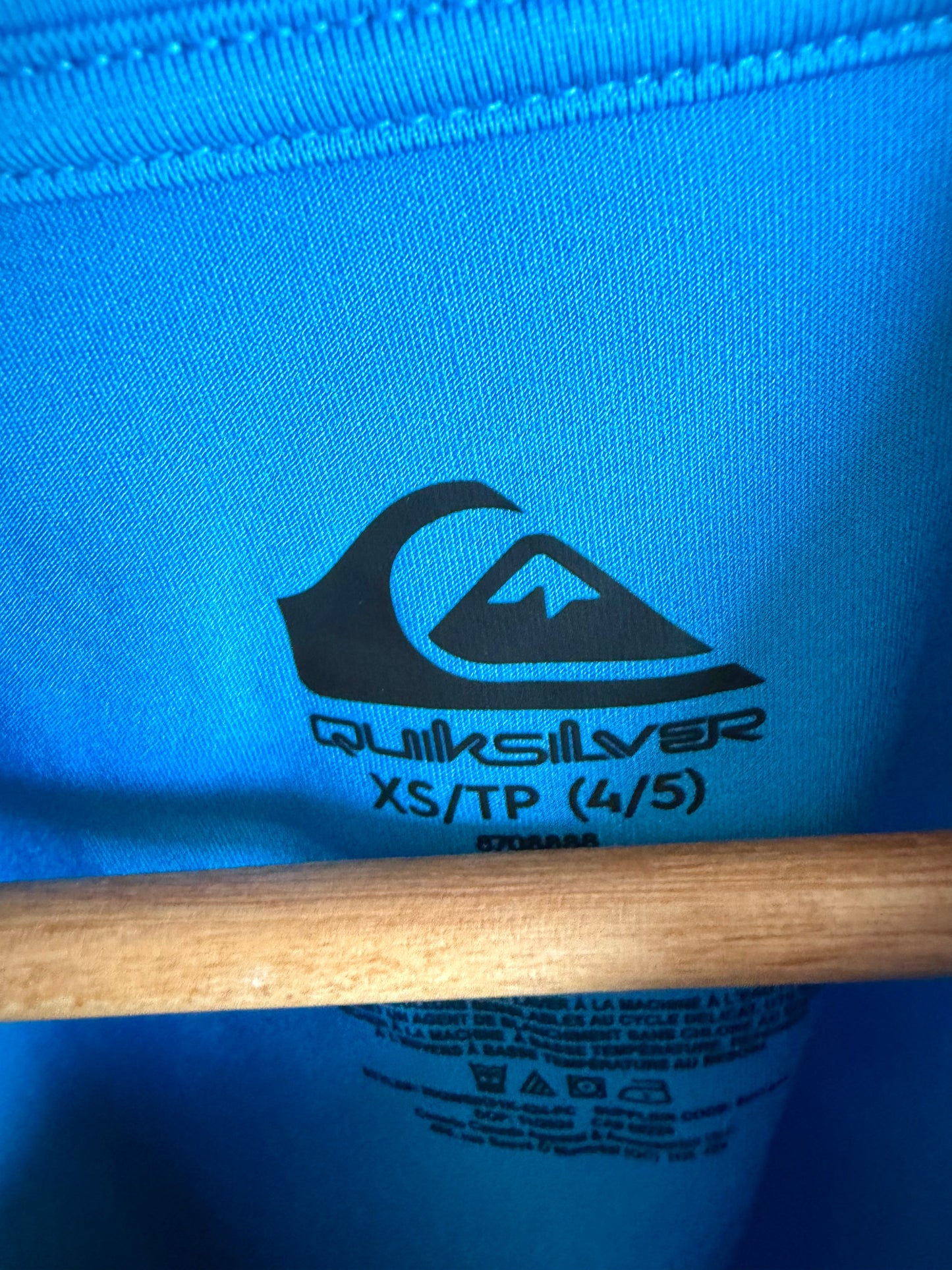 Quicksilver Blue Long Sleeve Top / 4-5T