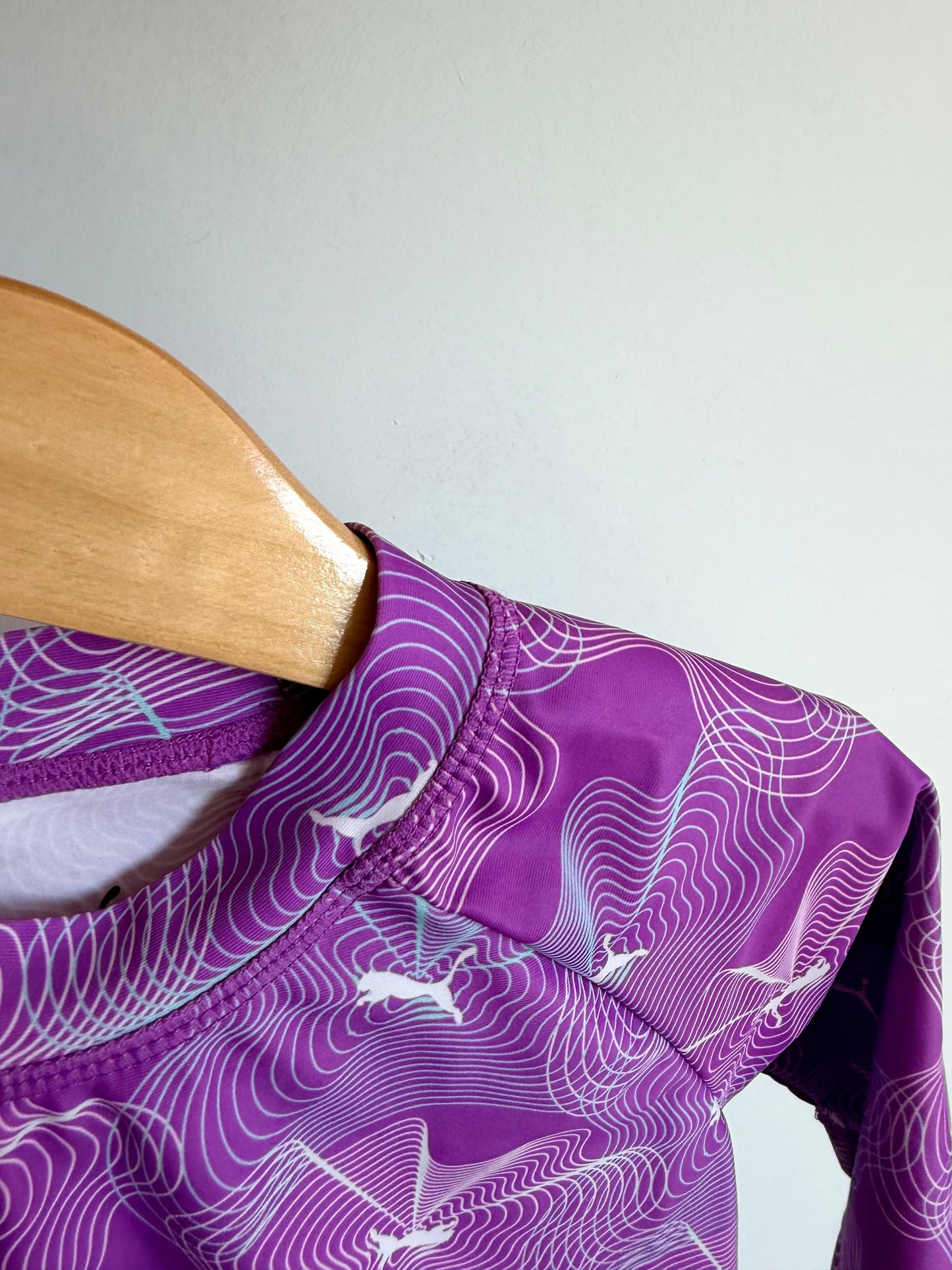 Puma Violet Swim Top / 4 years