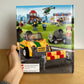 Lego City: Build Your Own Adventure Book / 6-12 years (No Shipping)
