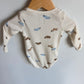 Rino Cream Bodysuit / 6m