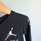 Air Jordan Graphic Black Top / 3-4T