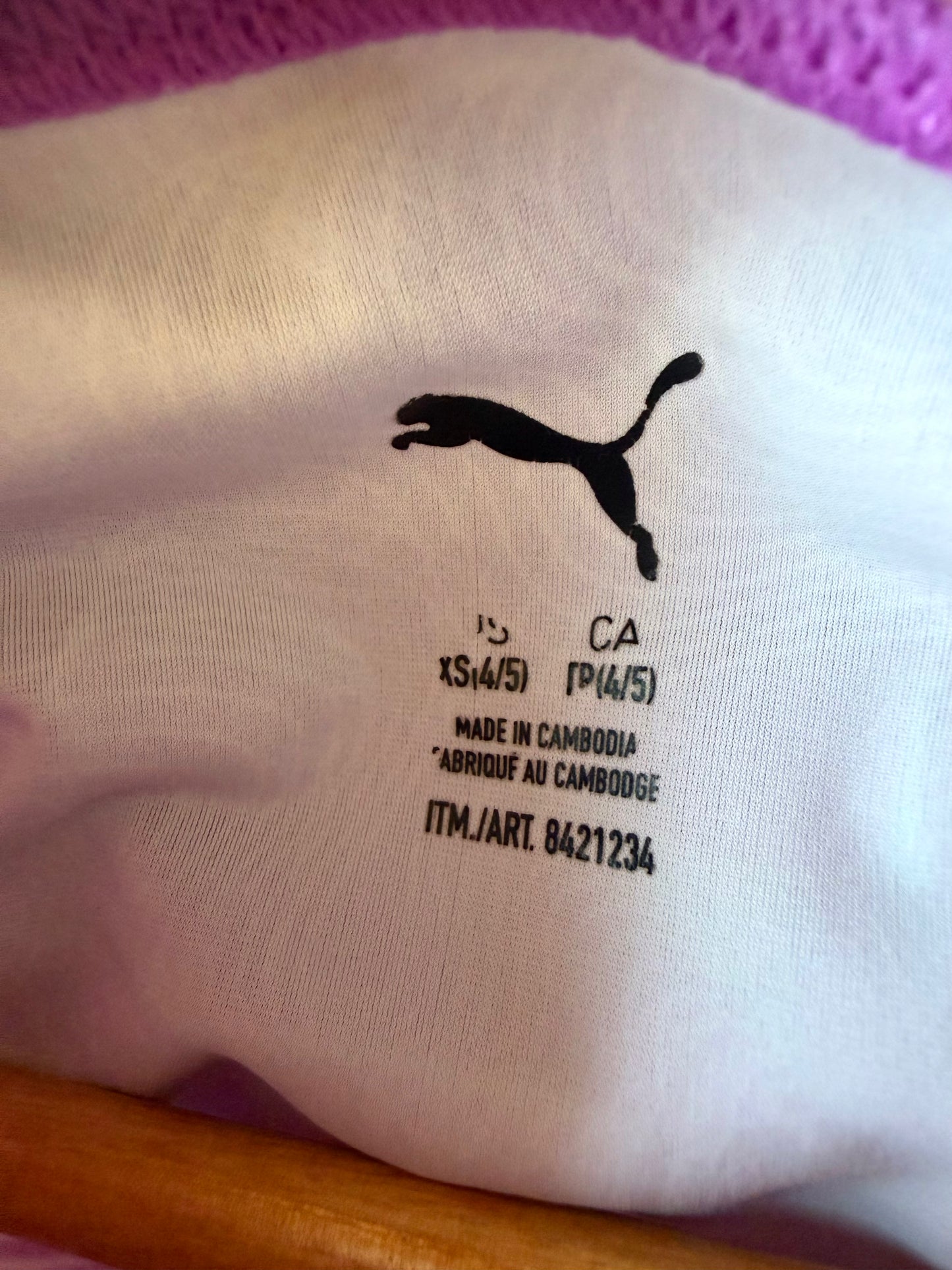 Puma Violet Swim Top / 4 years