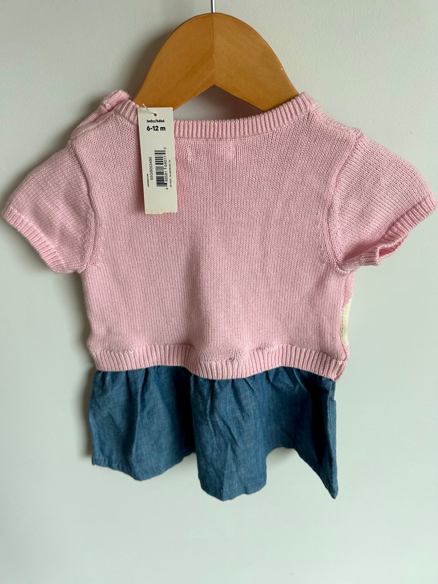 Bunny Pink Top Dress (With Tags) / 6-12m