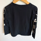 Air Jordan Graphic Black Top / 3-4T