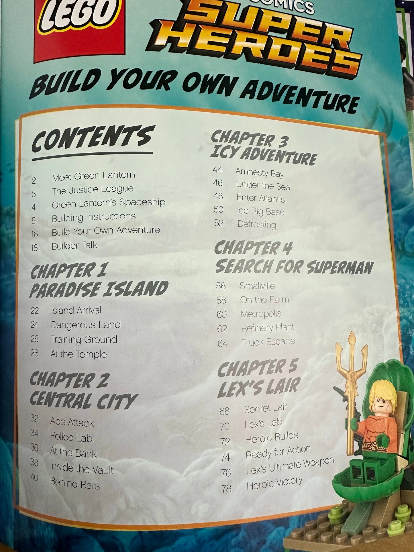Lego Super Heroes: Build Your Own Adventure Book / 6-12 years (No Shipping)