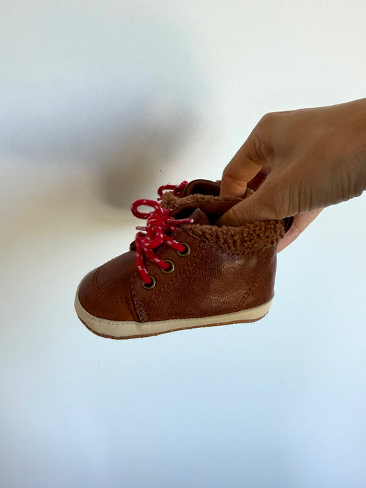 Brown Soft Sole Shoes / 6-12m