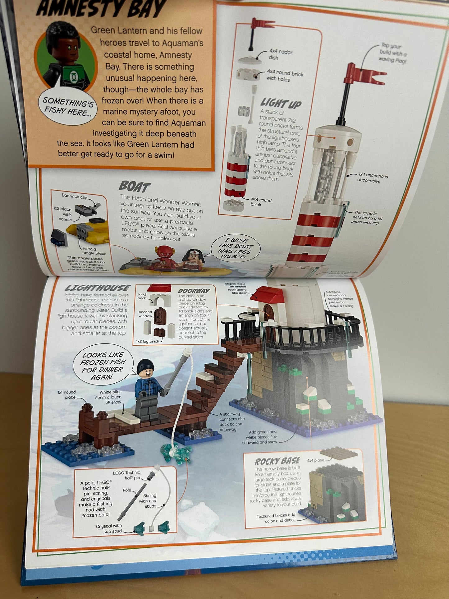Lego Super Heroes: Build Your Own Adventure Book / 6-12 years (No Shipping)