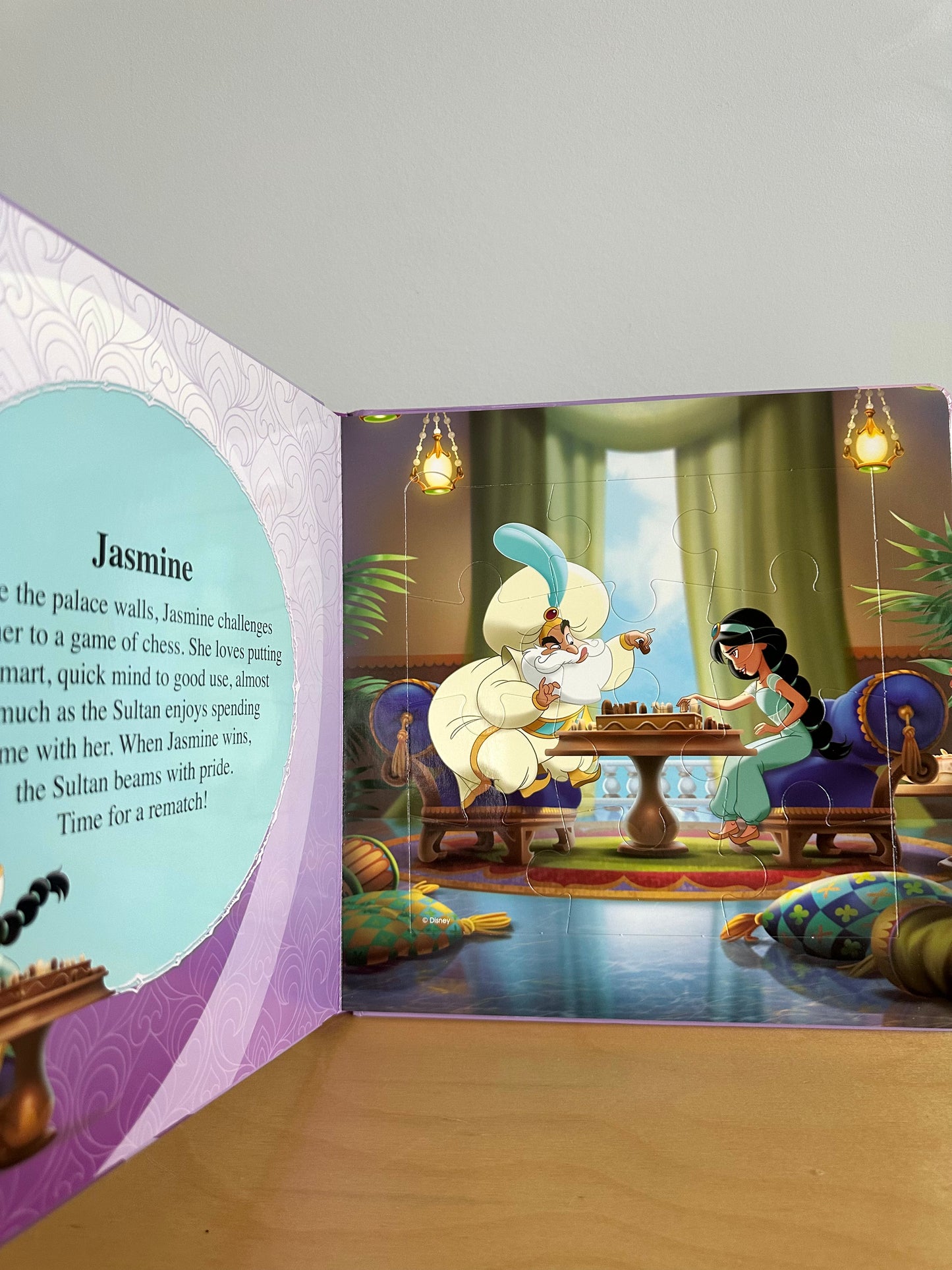 Disney Princess: 5 Puzzle Book / 3-7 years (No Shipping)